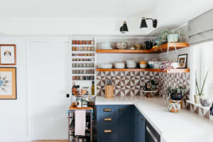 A modern kitchen pantry interior design project by Studio Plumb