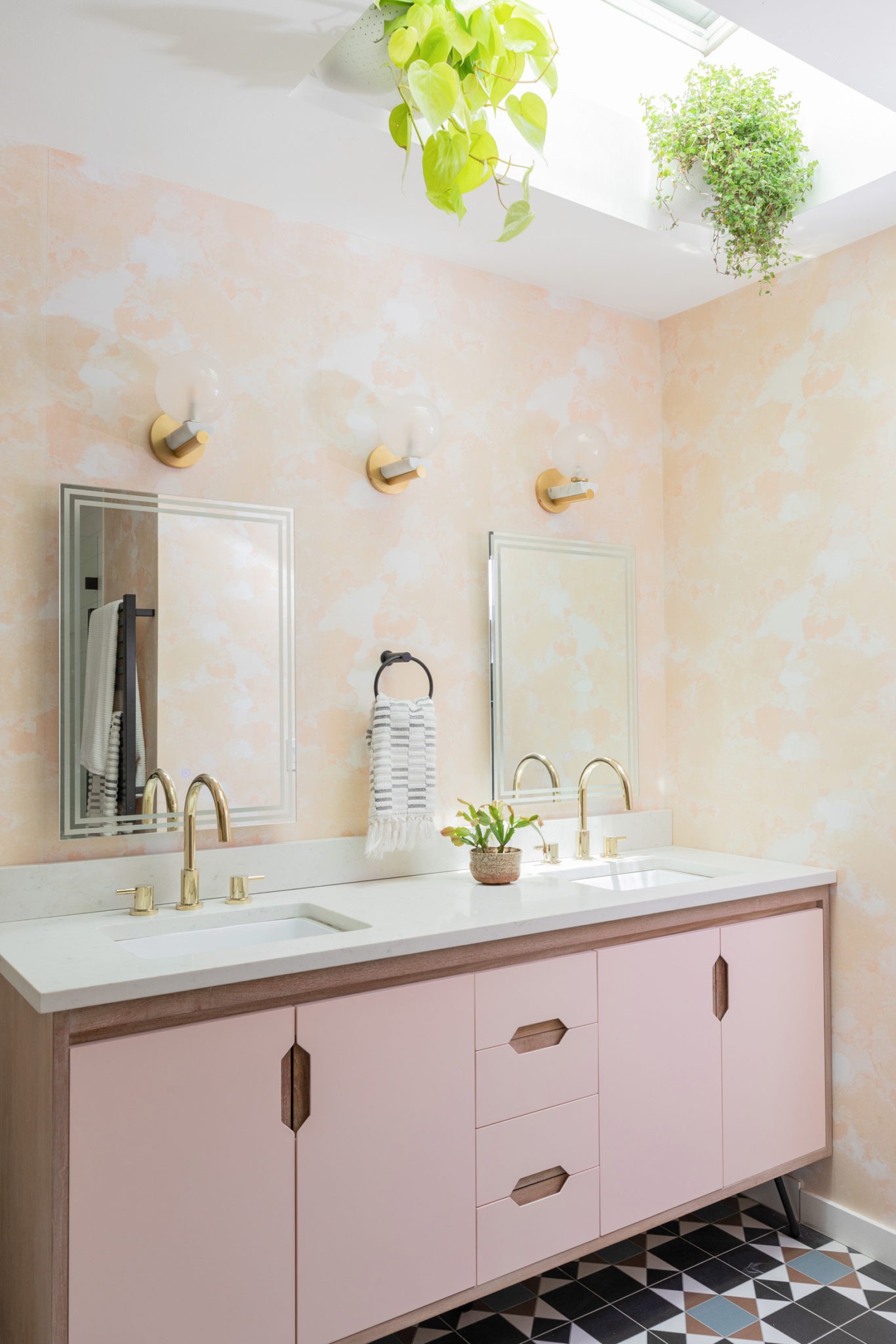 Bringing the Outside In Bathroom Tour - Studio Plumb